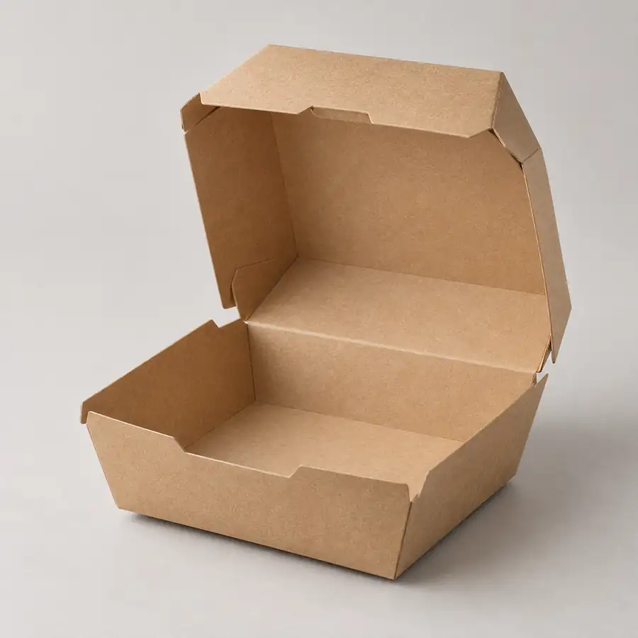 Kraft Burger Kutusu (75 x 95 mm)