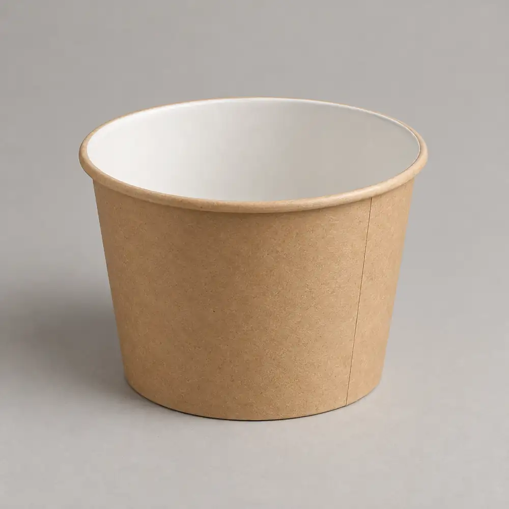 16 OZ / 500 CC Kraft Çorba Kasesi